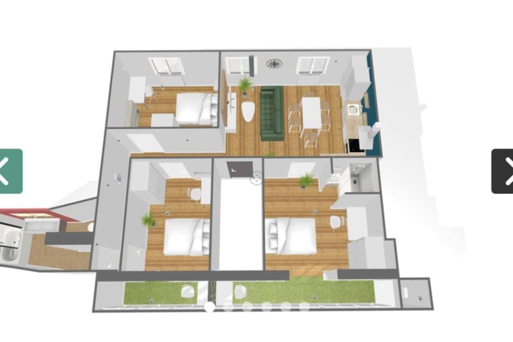Cosy Queen - 3Ch - Hyper Centre & Parking Pau Ngoại thất bức ảnh
